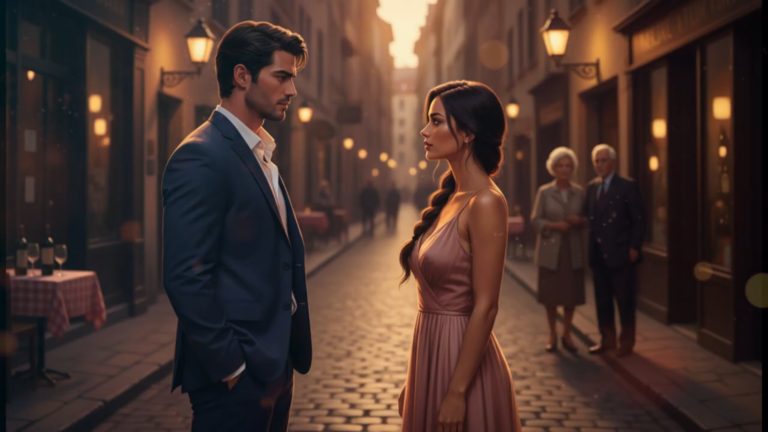 UMA HISTÓRIA DE AMOR, SILÊNCIOS E SENTIMENTOS NÃO DITOS… Ela achava que era apenas mais um encontro comum… Mas bastou um olhar para tudo começar a mudar.